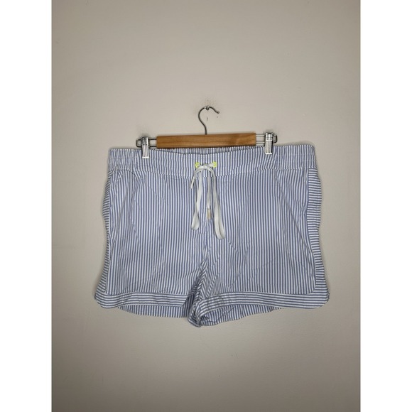 Vineyard Vines Pants - Vineyard Vines Seersucker Harbor Shorts Blue White Marthas Vineyard Size XL